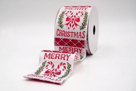 Blanc_Ruban en fil de fer de bonbon canne de Noël_KF9523GC-1-1_6