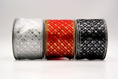 Festive Dots Wired Ribbon_KF9550.KF9551.KF9552