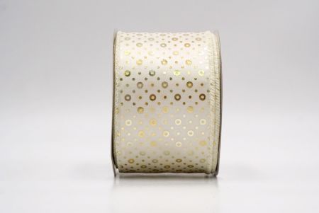 Cream_Festive Dots Wired Ribbon_KF9552GC-2-2