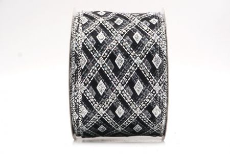 Musta klassinen timanttikuvioitu kangas_Wired_KF9553G-53_1.JPG