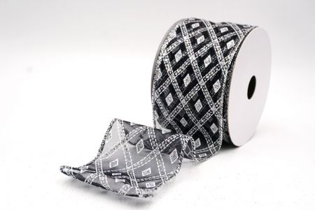 Musta klassinen timanttikuvioitu kangas_Wired_KF9553G-53_5.JPG