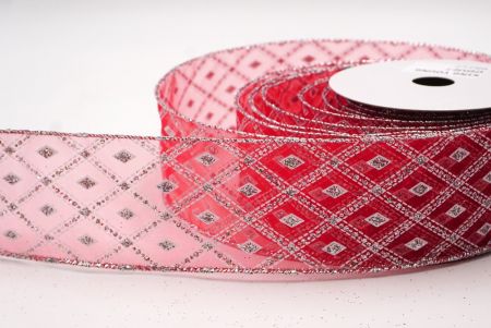 Punainen klassinen timanttikuvioitu kangas_Wired_KF9553G-7_4.JPG