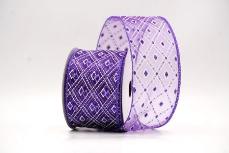 Violetti klassinen timanttikuvioitu kangas Wired_KF9554GC-34-34_2.JPG