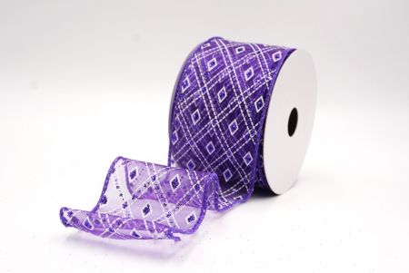 Violetti klassinen timanttikuvioitu kangas Wired_KF9554GC-34-34_5.JPG