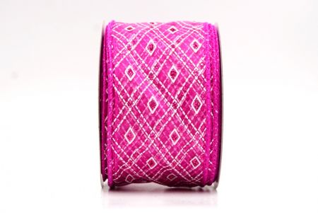 Vaaleanpunainen klassinen timanttikuvioitu kangas Wired_KF9554GC-40-40_1.JPG