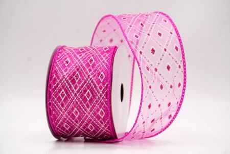 Vaaleanpunainen klassinen timanttikuvioitu kangas Wired_KF9554GC-40-40_2.JPG