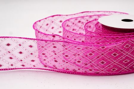 Vaaleanpunainen klassinen timanttikuvioitu kangas Wired_KF9554GC-40-40_4.JPG