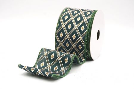 Vihreä klassinen timanttikuvioitu kangas_Wired_KF9555GC-3-127_5.JPG