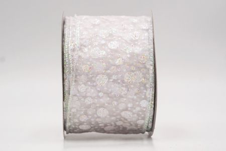 Λευκές Χιονισμένες Τελείες Χειμερινή Κορδέλα Καλωδίων_KF9574GN-1_1.JPG