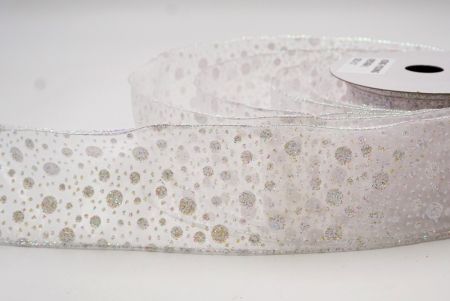 Λευκές Χιονισμένες Τελείες Χειμερινή Κορδέλα Καλωδίων_KF9574GN-1_4.JPG