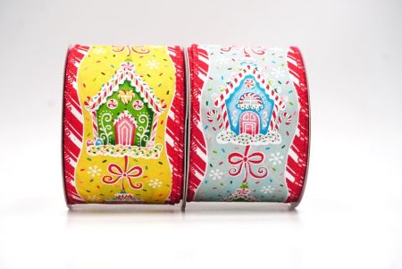 Lebkuchenhaus Weihnachtsdrahtband_KF9588