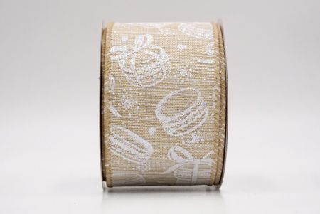 Nastro wired design dessert Macaroon Khaki_KF9590GC-13-183