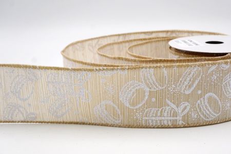 Nastro wired design dessert Macaroon Khaki_KF9590GC-13-183