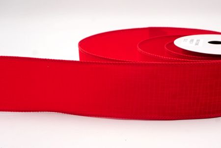 Cinta Alámbrada de Terciopelo Rojo_Grid_KF9607GC-7-7