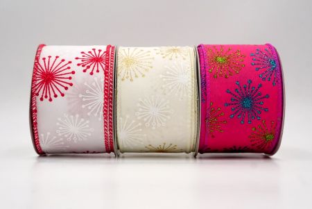 Ruban en fil câblé Célébration Éclat_KF9635.KF9636