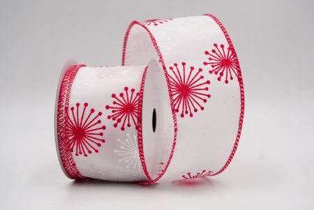 Ruban en fil câblé Blanc_Célébration Éclat_KF9635GC-1-7