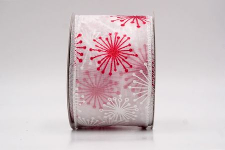 Ruban en fil câblé Blanc_Célébration Éclat_KF9637GC-1-1