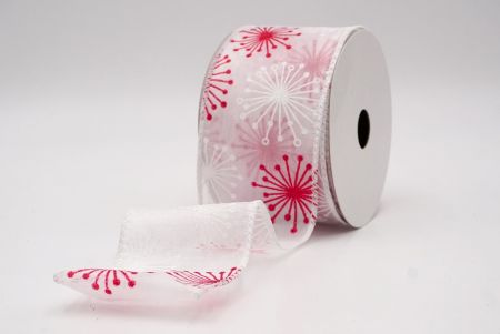 Ruban en fil câblé Blanc_Célébration Éclat_KF9637GC-1-1