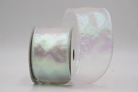 Ruban en fil métallique transparent brillant rose_KF9655GN-5