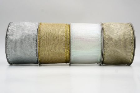Elegant Shinny Metallic Wired Ribbon - Elegant Shinny Metallic Wired Ribbon