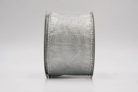 Ruban filé métallique et transparent argenté_festif_KF9657G-1S