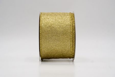 Ruban filé métallique et transparent doré_festif_KF9658G-13