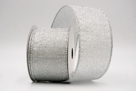 Ruban filé métallique et transparent argenté_festif_KF9658G-1