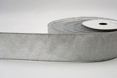 Ruban filé métallique et transparent argenté_festif_KF9658G-1