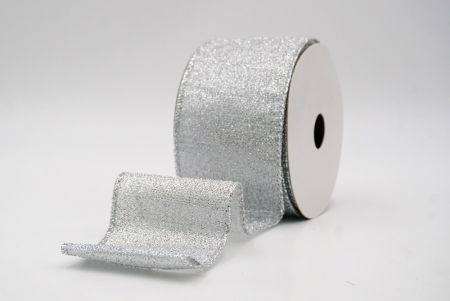 Ruban filé métallique et transparent argenté_festif_KF9658G-1
