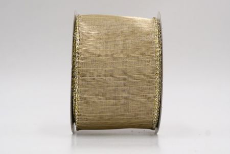 Lt.Gold_Festive Ruban filaire métallique et transparent_KF9659GV-2