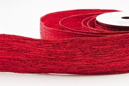 Rot Modern Metallic Glanz Drahtband_KF9663GR-7