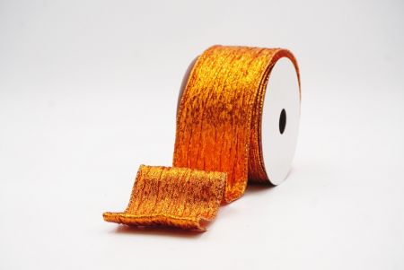 Orange Modern Metallic Glanz Drahtband_KF9663GZ-42
