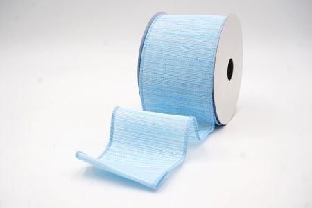 Hellblau Glitzer Bonbonfarben Drahtband_KF9666GC-12-216