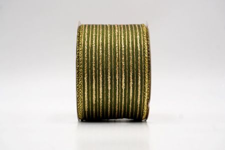 Ανοιχτό Πράσινο_Γκλίτερ Λεπτή Ράβδος Σατέν Κορδέλα_KF9697G-15