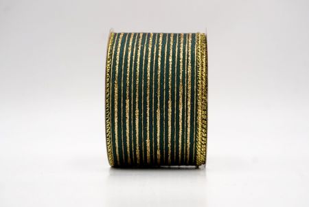 Πράσινη_Γκλίτερ Λεπτή Ράβδος Σατέν Κορδέλα_KF9697G-3