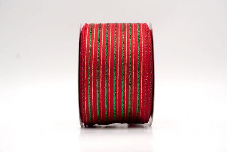 Κόκκινη_Γκλίτερ Λεπτή Ράβδος Σατέν Κορδέλα_KF9697GC-7-7
