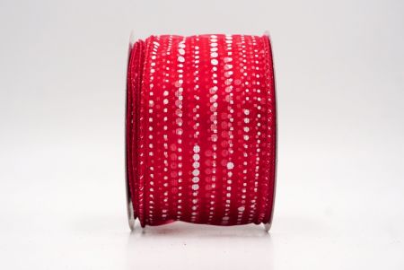Red Sheer_Stripe Dot Pattern Wired Ribbon_KF9699GC-7-7
