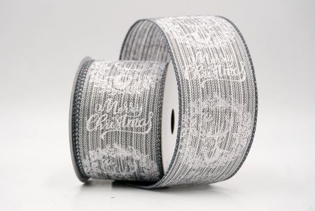 Gris_Ruban en fil de fer Renne Joyeux Noël_KF9734GC-50-123