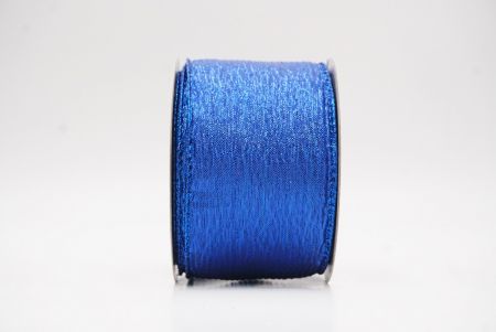 Blue Metallic Shine Holiday Wired Ribbon_KF9746GB-4