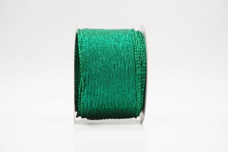 Green Metallic Shine Holiday Wired Ribbon_KF9746GH-3