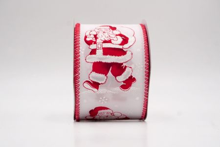 Ruban filaire de Père Noël joyeux et de sac à cadeaux_Blanche/Rouge_KF9757GC-1-7