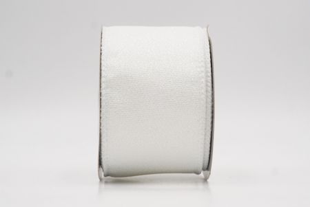 Ruban Filé Métallique Sophistiqué Blanc Brillant_KF9786GC-1-1
