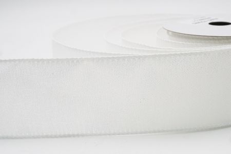 Ruban Filé Métallique Sophistiqué Blanc Brillant_KF9786GC-1-1