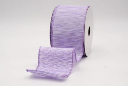 Μωβ_Παστέλ Χρώμα Ψεύτικη Λινάτσα Σατέν Κορδέλα_KF9787GC-11-11