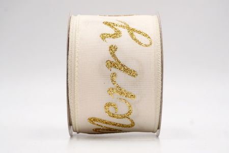 Cream_Merry Christmas Greeting Wired Ribbon_KF9812GC-2-2