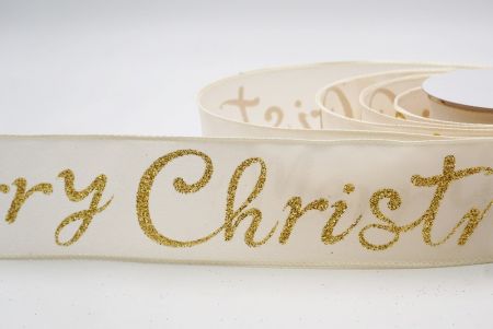 Cream_Merry Christmas Greeting Wired Ribbon_KF9812GC-2-2