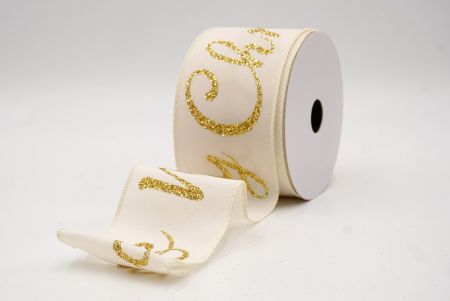 Cream_Merry Christmas Greeting Wired Ribbon_KF9812GC-2-2