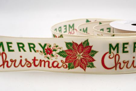 Cream_Merry Christmas Greeting Wired Ribbon_KF9830GC-2-2