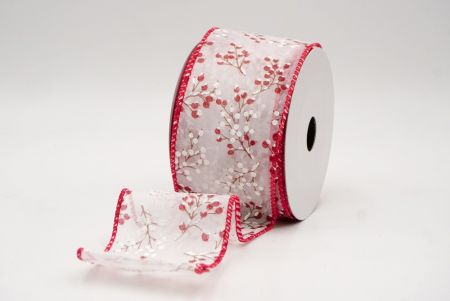 White/Red_Frosted Berry Wired Ribbon_KF9838GC-1-7