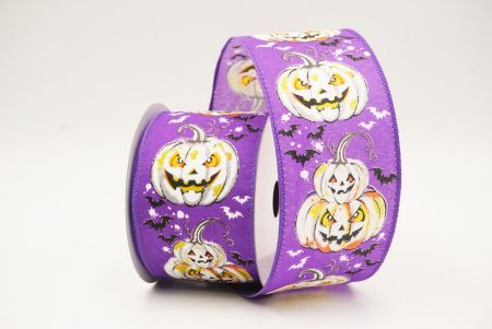 Ibolya Jack-O’-Lantern Halloween drótos szalag_KF9918GC-34-34